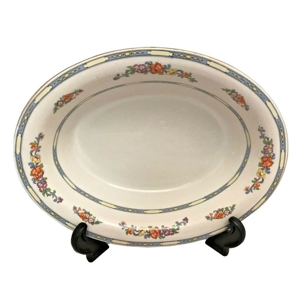 Vintage John Steventon & Sons Royal Venton China 9.5" Vegetable Bowl STV7